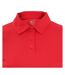 Polo Sport Femme Rouge Fruit Of The Loom-2