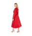 Robe chemisier femme rouge Principles