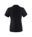 Womens/ladies Sunset Polo Shirt Black James Harvest-2