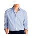 Chemise bleu homme tommy hilfiger flex - l-1