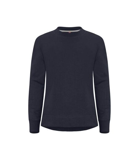 Womens/ladies miami pro round neck sweatshirt dark navy Clique