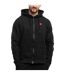 Sweat À Capuche Pecos Homme Noir Ozoshi-1
