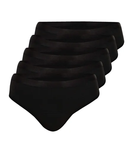 Lot de 5 slips menstruels femme Athena