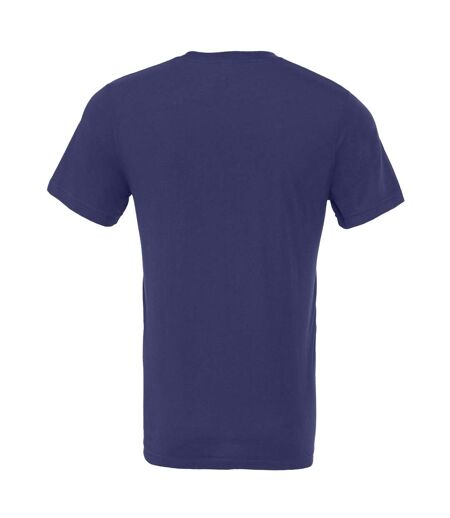 Canvas t-shirt jersey hommes bleu marine Bella + Canvas