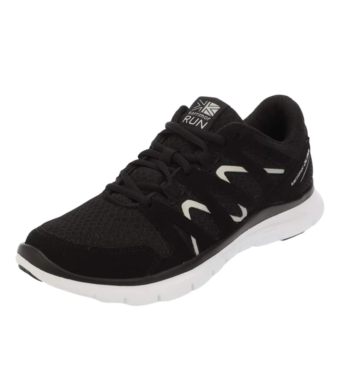 Baskets Course À Pied Duma Femme Noir Blanc Karrimor-1