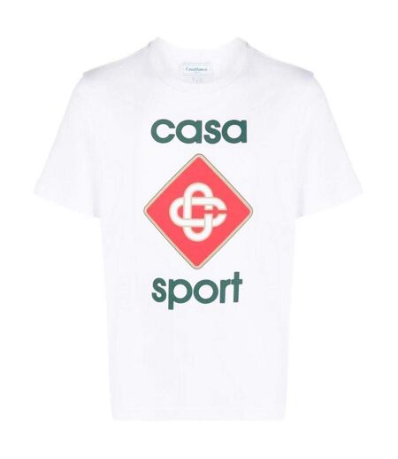Unisex Adult Casa Sport T-shirt White Casablanca