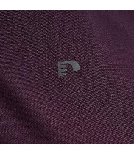 Womens/ladies Nwlbeat Fitted Long-sleeved T-shirt Plum Perfect Newline