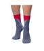 Chaussettes Bite Adulte Rouge Gris Jaws-2