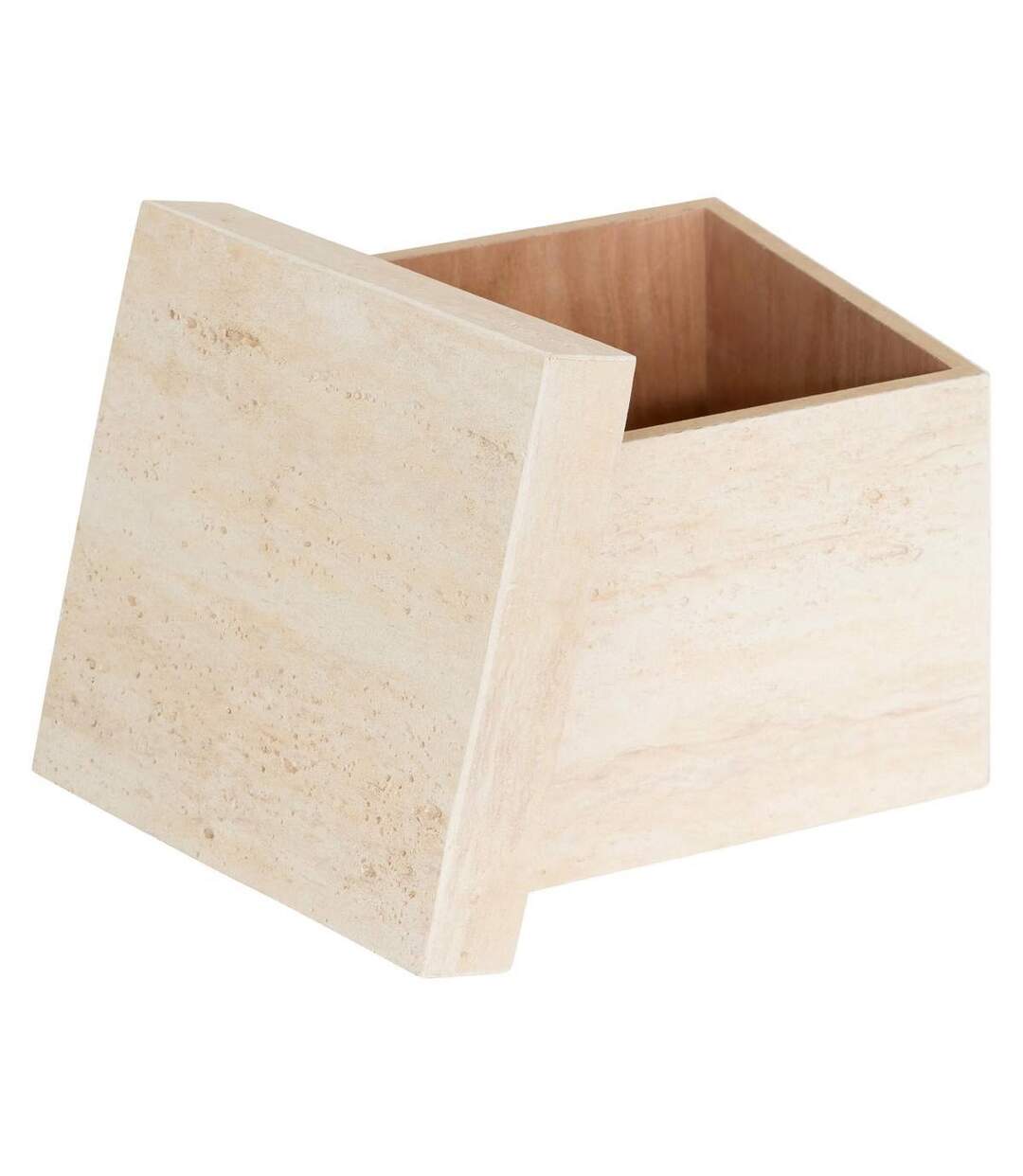 Lot de 3 Boîtes de Rangement Tineo 33cm Beige-4