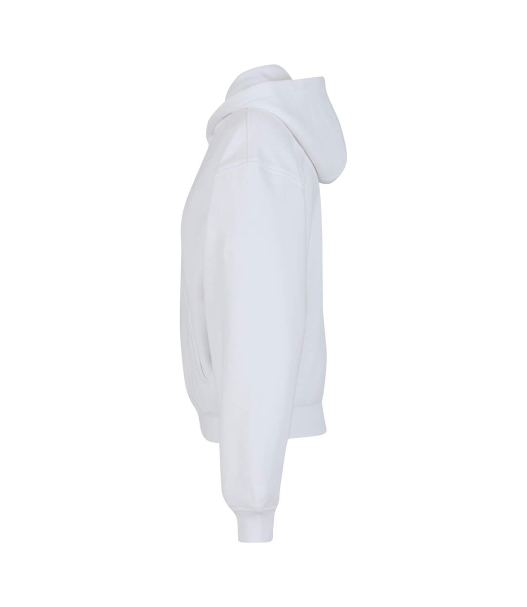 Sweat À Capuche Femme Blanc Build Your Brand-4