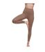 Legging Yoga Luxe Studio Femme Marron Adidas-1