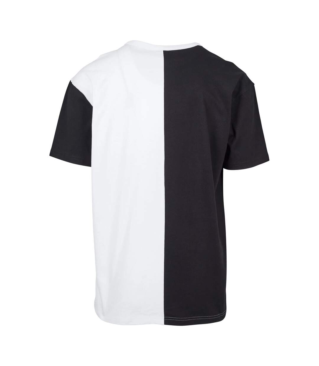 T-shirt Harlequin Homme Noir Blanc Urban Classics-2