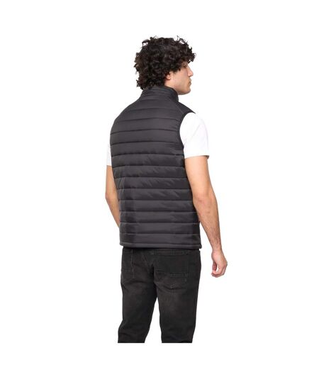 Mens earlam gilet black Bewley & Ritch