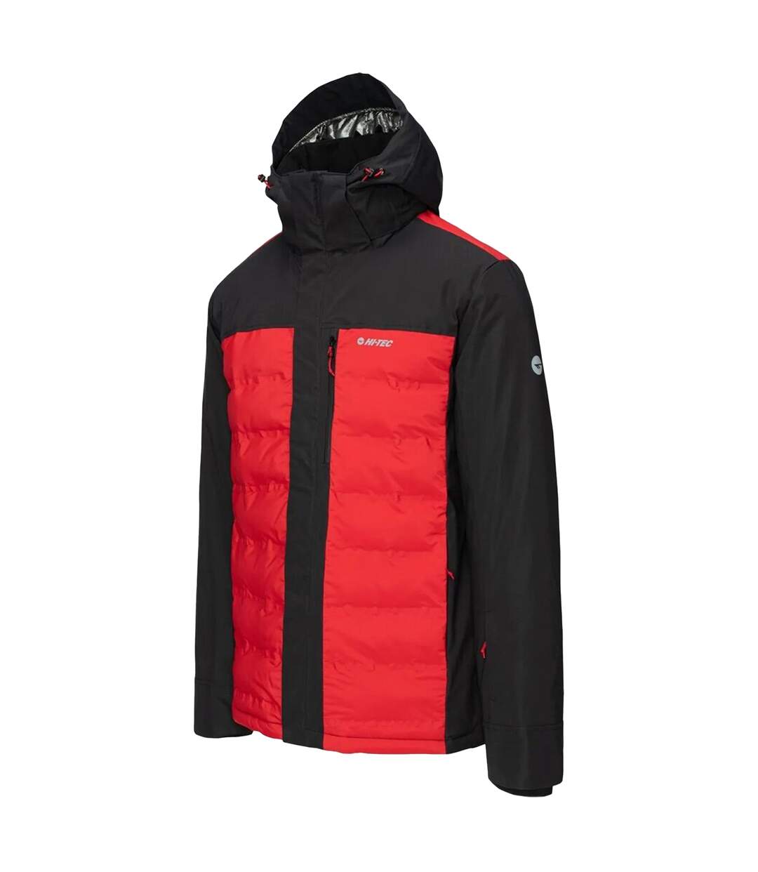 Doudoune Matelassée Helten Homme Noir Rouge Hi-Tec-3