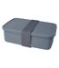 Seasons Dovi Plastic Lunch Box (Slate Grey) (6cm x 19cm x 13cm) - UTPF3855
