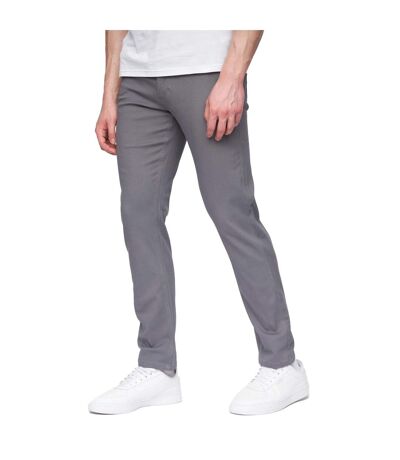 Chino visit homme gris Henleys