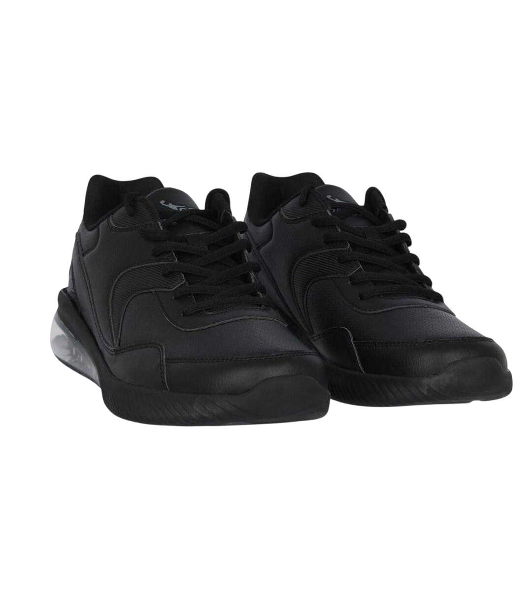 Mens Air Cushioned Basketball Shoes Black Rise-4