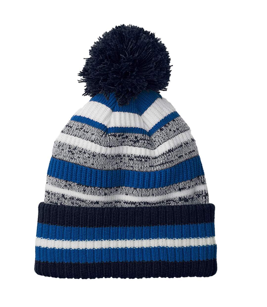 Bonnet Multi-sport Fan Bleu Marine Français Saphir Beechfield-2