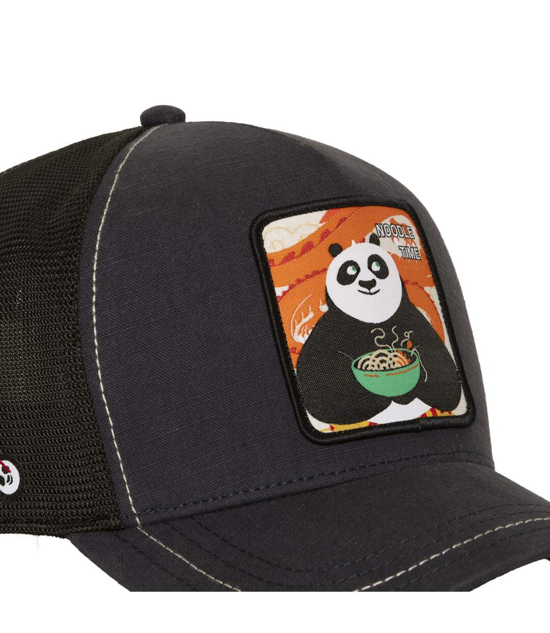 Casquette trucker premium avec filet et patch Kung fu Panda 2 Capslab-3