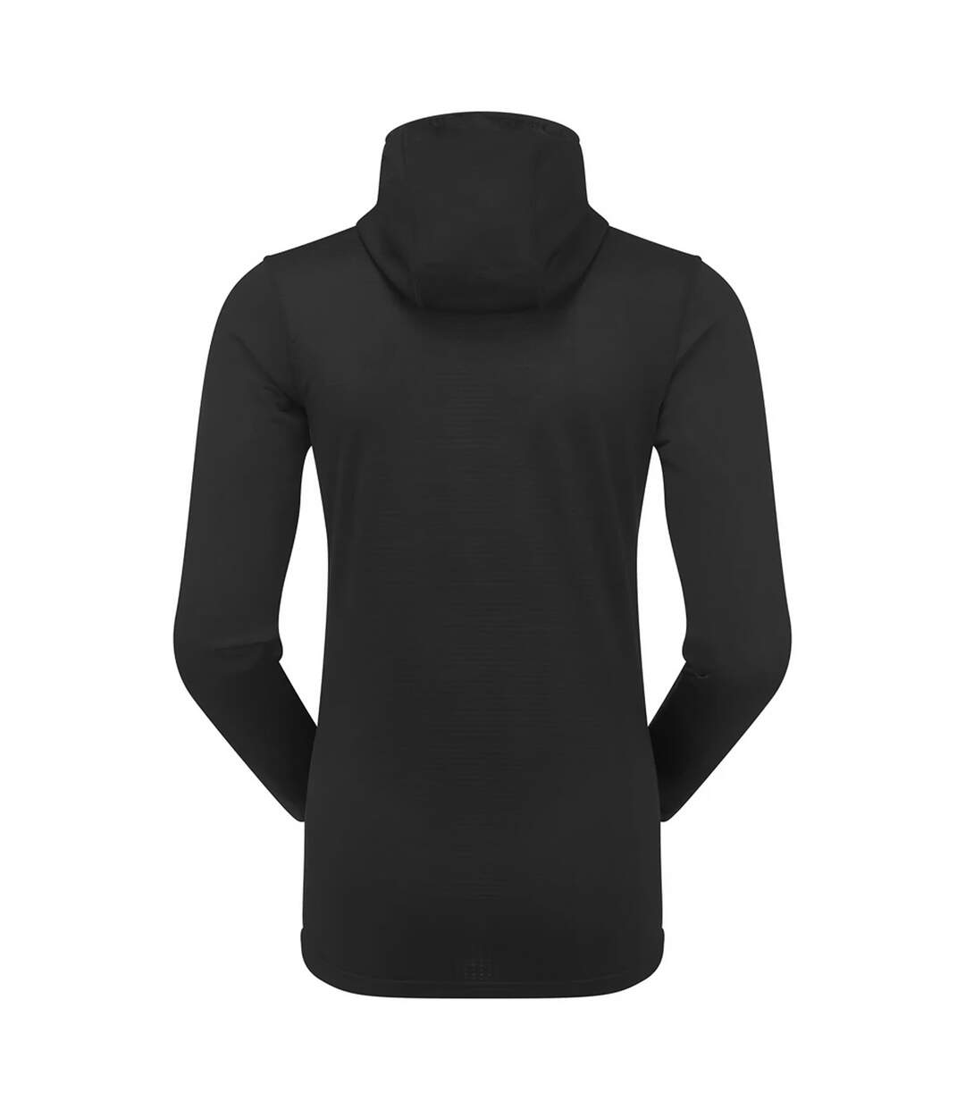Ladies Soft Fleece Full Zip Hoody Top with Thumb Loops for Winter Hikes-2