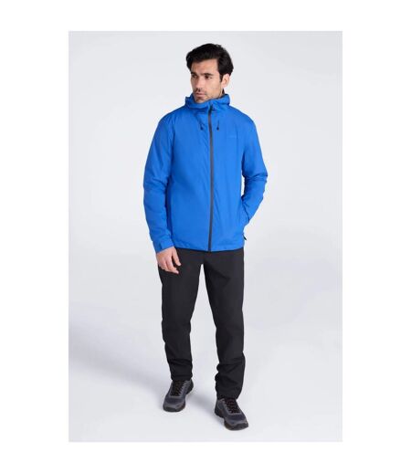 Mens Aerovent 2.5 Layer Stretch Waterproof Jacket Cobalt Mountain Warehouse
