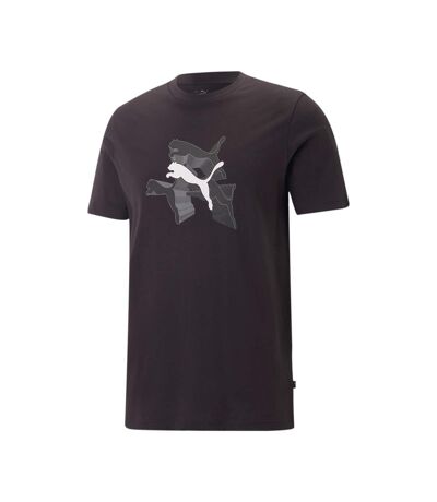 T-shirt Noir Homme Puma Reflective