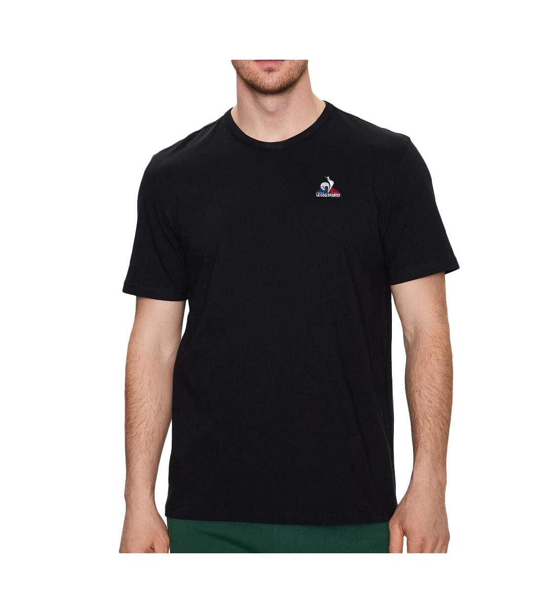 T-shirt noir homme le coq sportif 2310544 - xl-1