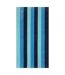 Contrast striped cotton beach towel blue Mountain Warehouse-1