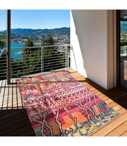 Tapis extérieur tissé kilim rectangle EXT FESA