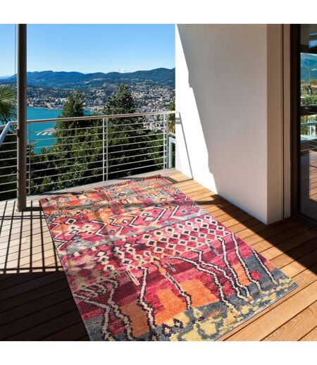 Tapis extérieur tissé kilim rectangle EXT FESA