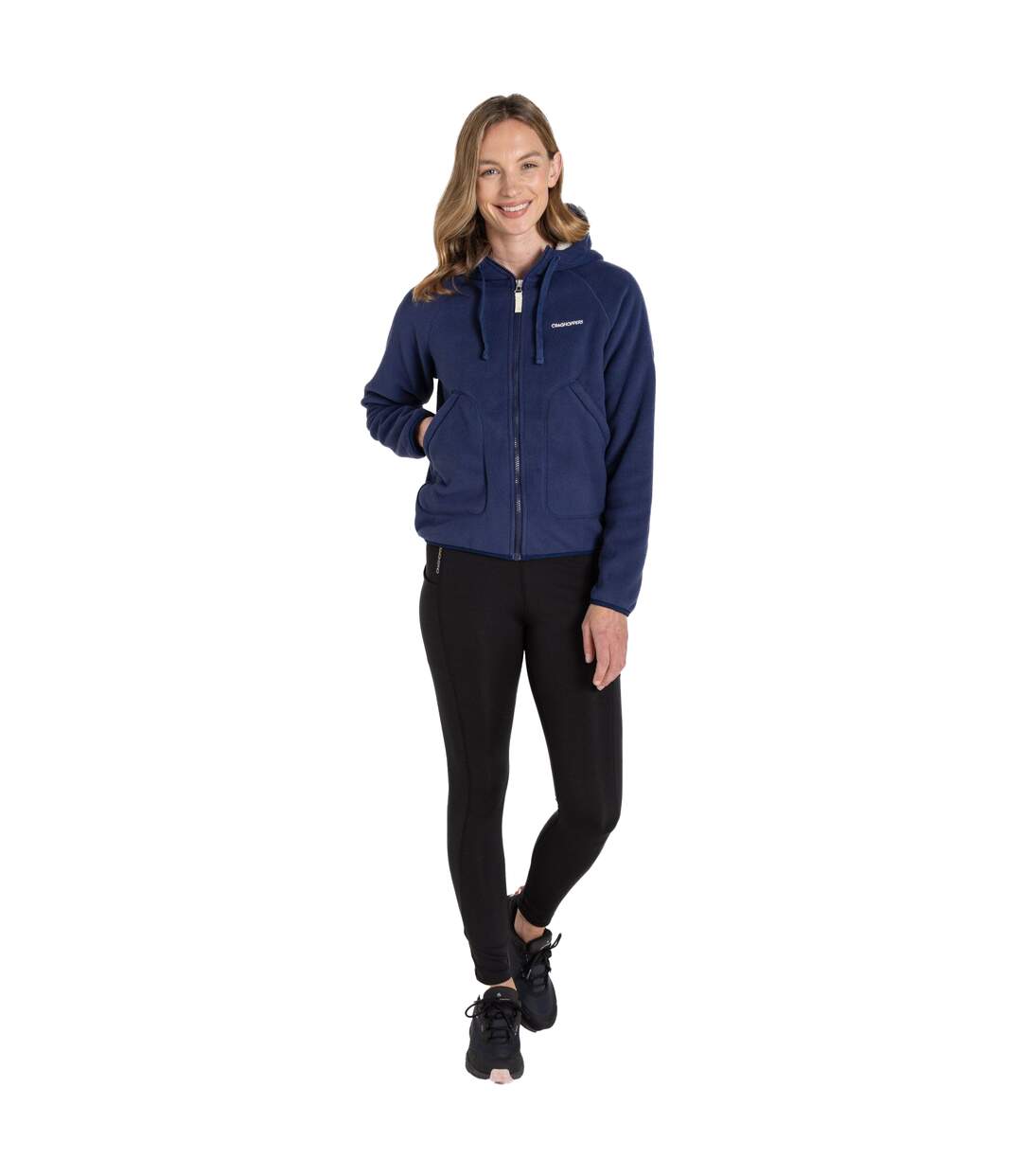 Veste polaire grainne femme bleu indigo Craghoppers-3