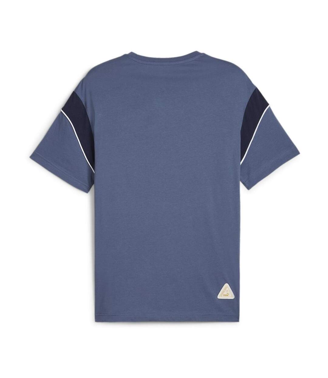OM t-shirt bleu homme puma ftblarchive-2