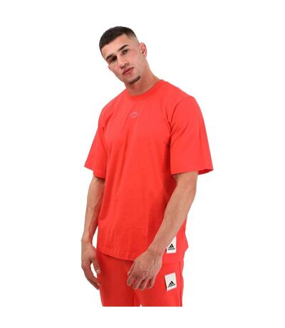Mens Valentine`s Day T-shirt Red Adidas