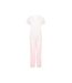 Ensemble de pyjama femme blanc/ rose Towel City-1