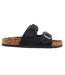 Sandales Pecan Femme Bleu Marine Lunar-3