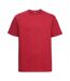 T-shirt Classic Homme Rouge Classique Russell-1