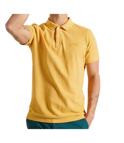 Polo Jaune Homme Superdry Vintage