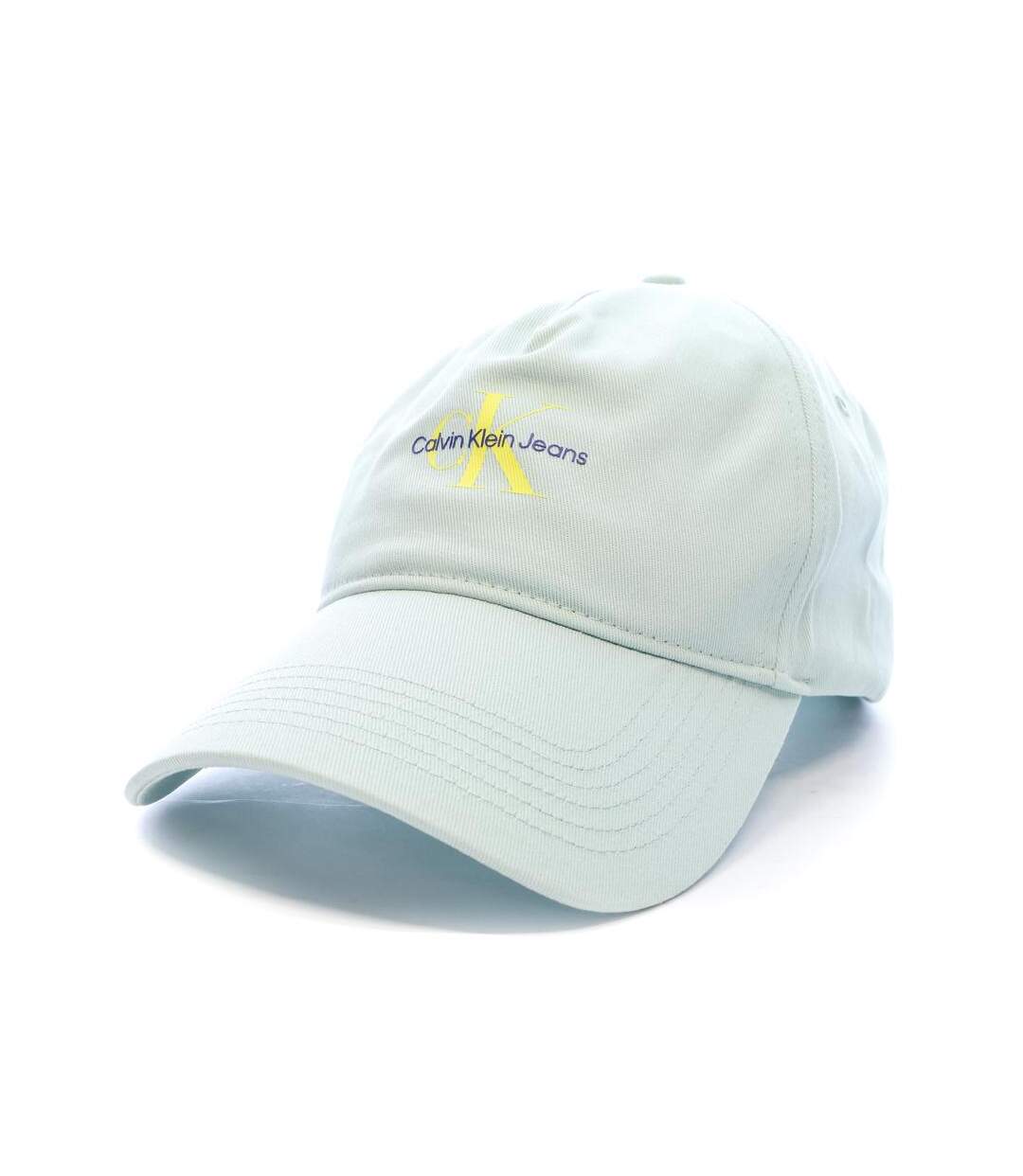 Casquette vert d'eau homme calvin klein jeans monologo printed - taille unique-1