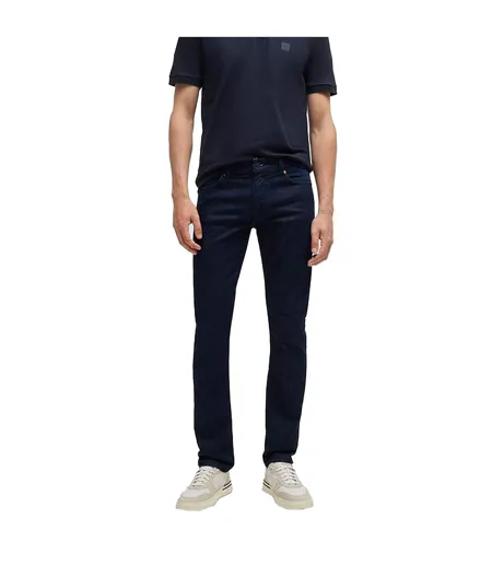 Mens Delaware Bc-l-c Slim Leg Jeans Navy Boss