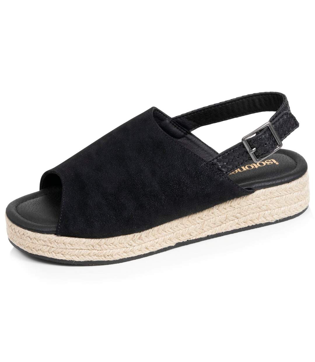Isotoner Sandales femme semelle à mémoire de forme talon 3,5 cm-1