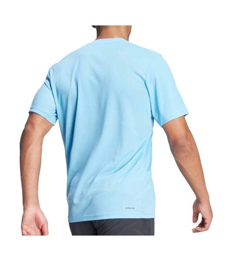 T-shirt de Sport Bleu Homme Adidas Base IT5398 - L