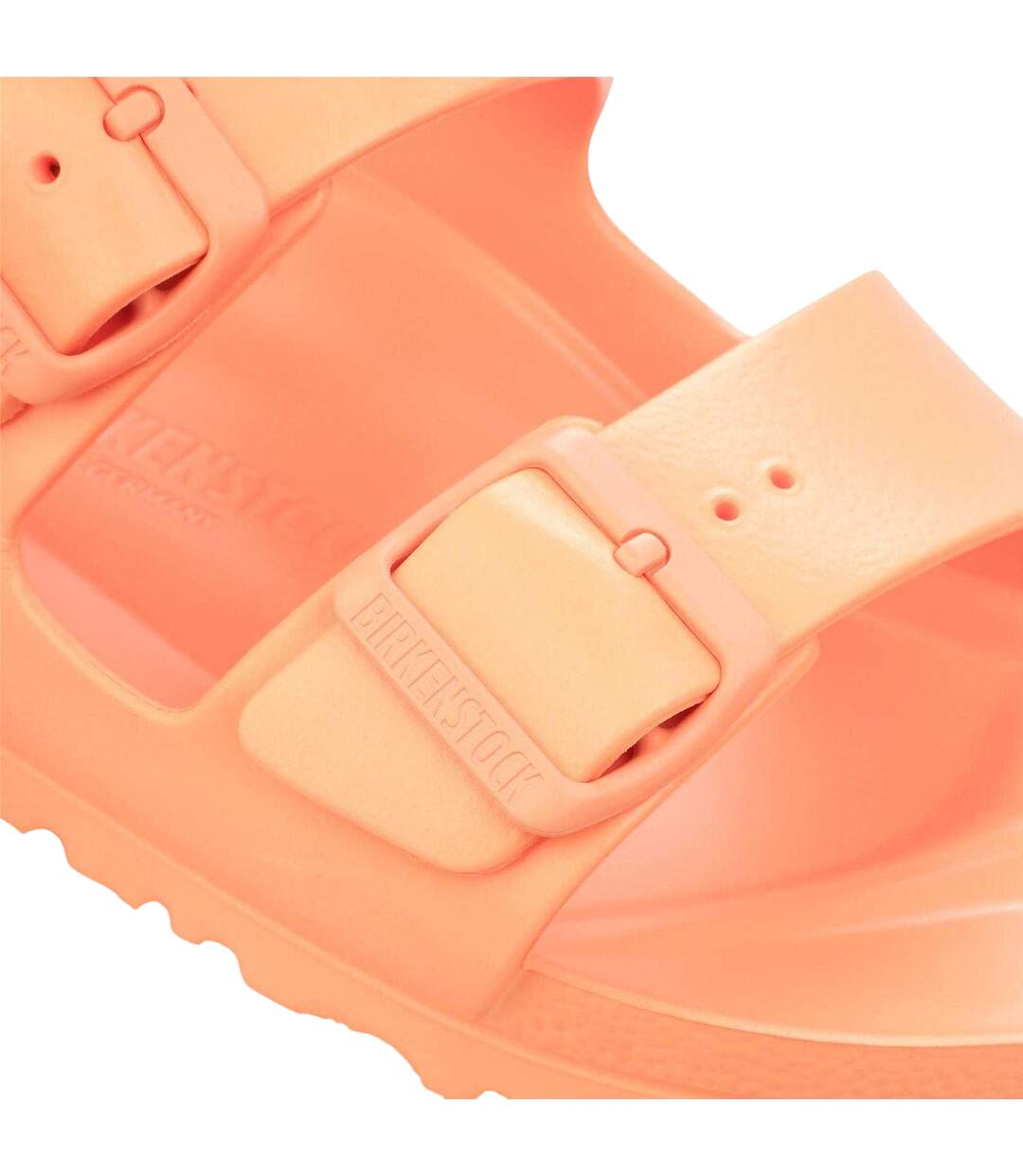 Womens/ladies Arizona Eva San Waterproof Flat Sandals Orange Birkenstock-4