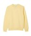 Unisex Adult Logo Fleece Sweatshirt Yellow Lacoste-1