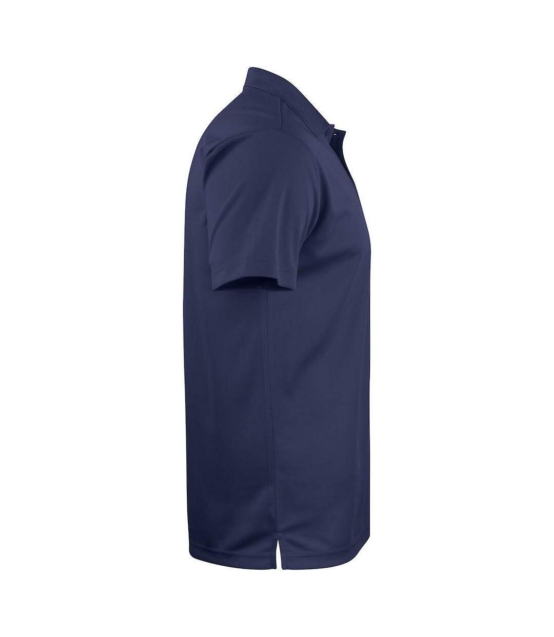 Polo Basic Active Adulte Bleu Marine Foncé Clique-4