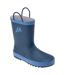 Bottes De Pluie Ninbo Enfant Bleu Marine Bleu Martes-1