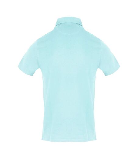 Polo Manches Courtes Homme Bleu Ciel Aquascutum