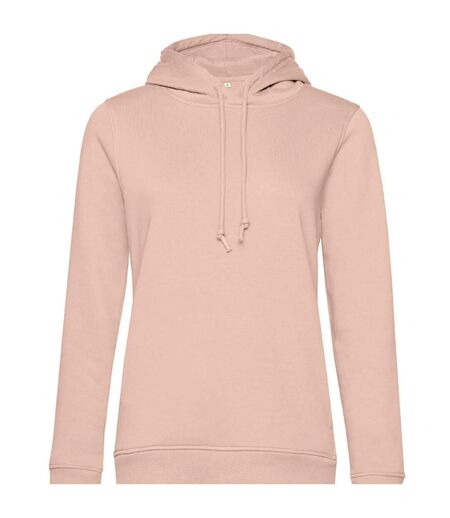 Sweat À Capuche Inspire Femme Rose B&C