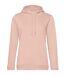 Sweat À Capuche Inspire Femme Rose B&C-2