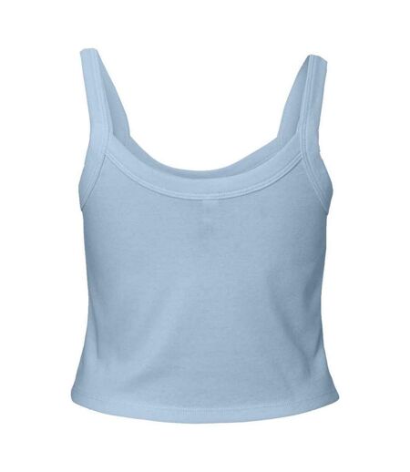 Débardeur Femme Bleu Clair Bella + Canvas