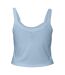 Bella + Canvas Womens/Ladies Micro-Rib Spaghetti Strap Tank Top (Solid Baby Blue) - UTPC6973